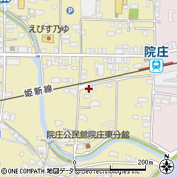岡山県津山市院庄889周辺の地図