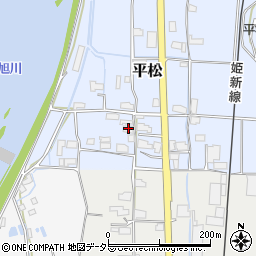 岡山県真庭市平松35周辺の地図