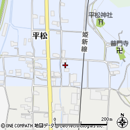 岡山県真庭市平松119周辺の地図