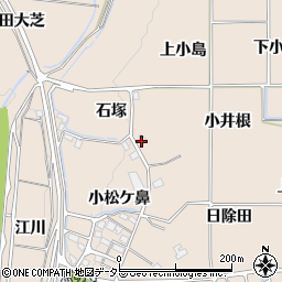 京都府亀岡市馬路町石塚周辺の地図