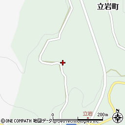 愛知県豊田市立岩町社端周辺の地図