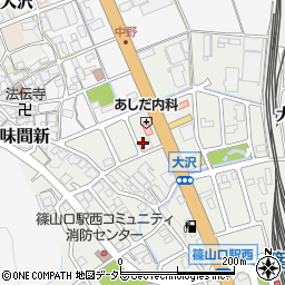 株式会社ヨネダ住宅事業部・篠山店周辺の地図