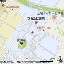 滋賀県守山市大林町263-2周辺の地図