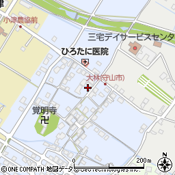 滋賀県守山市大林町275周辺の地図
