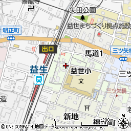 三重県桑名市益生町36周辺の地図