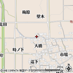 京都府亀岡市馬路町梅原周辺の地図