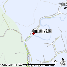 千葉県南房総市和田町花園847周辺の地図