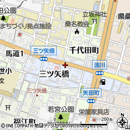 三重県桑名市浅川通周辺の地図