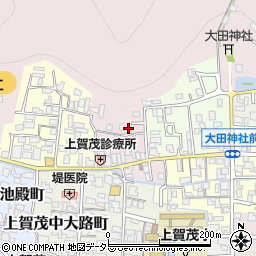 京都府京都市北区上賀茂藤ノ木町8-3周辺の地図