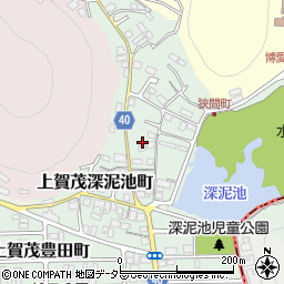 京都府京都市北区上賀茂狭間町37周辺の地図