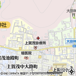 京都府京都市北区上賀茂藤ノ木町5-2周辺の地図