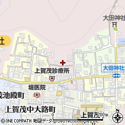 京都府京都市北区上賀茂藤ノ木町6周辺の地図