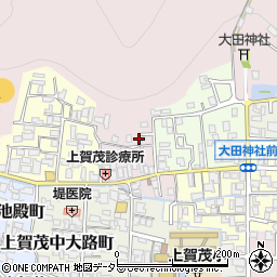京都府京都市北区上賀茂藤ノ木町8-2周辺の地図