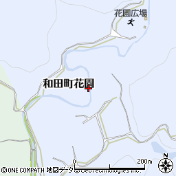 千葉県南房総市和田町花園850周辺の地図