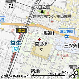 三重県桑名市益生町25周辺の地図