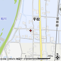 岡山県真庭市平松37周辺の地図