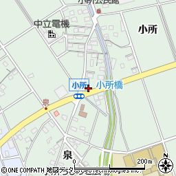 愛知県豊明市沓掛町小所78周辺の地図