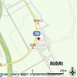 滋賀県東近江市和南町2095周辺の地図