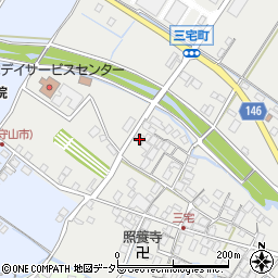 滋賀県守山市三宅町768周辺の地図
