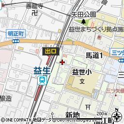 三重県桑名市益生町9周辺の地図