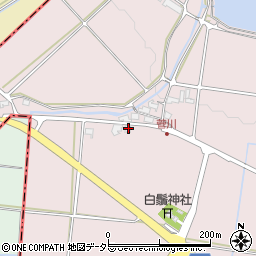 滋賀県蒲生郡日野町蓮花寺1204周辺の地図