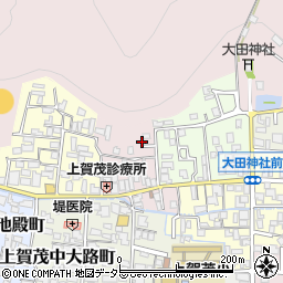 京都府京都市北区上賀茂藤ノ木町8-8周辺の地図