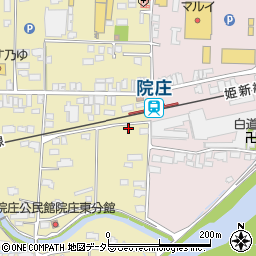 岡山県津山市院庄900周辺の地図