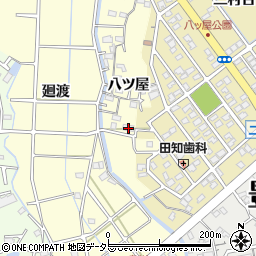 愛知県豊明市間米町八ツ屋661周辺の地図