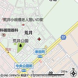 愛知県豊明市沓掛町荒井6-8周辺の地図