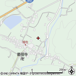 京都府南丹市園部町埴生岡花周辺の地図