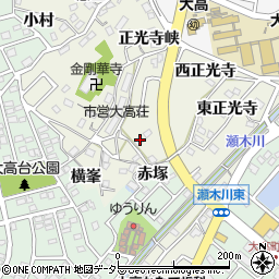 愛知県名古屋市緑区大高町赤塚14-9周辺の地図