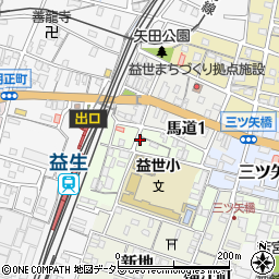 三重県桑名市益生町18周辺の地図