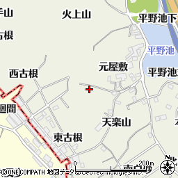 愛知県名古屋市緑区大高町天楽山6-7周辺の地図