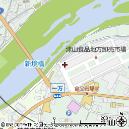 津山商工業組合連合会周辺の地図