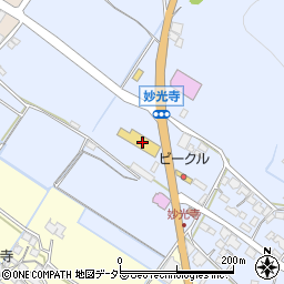 滋賀県野洲市妙光寺187周辺の地図