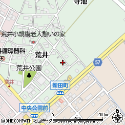 愛知県豊明市沓掛町荒井6-17周辺の地図
