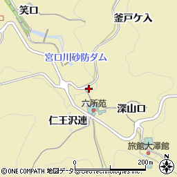 愛知県豊田市坂上町猿戸周辺の地図