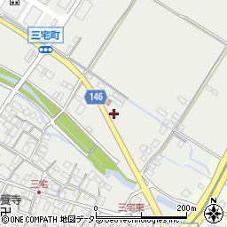 滋賀県守山市三宅町623-1周辺の地図