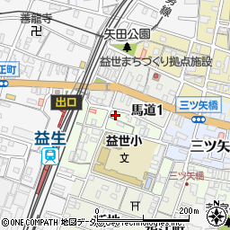 三重県桑名市益生町20周辺の地図