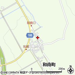 滋賀県東近江市和南町961周辺の地図