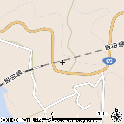 静岡県浜松市天竜区佐久間町浦川3496周辺の地図