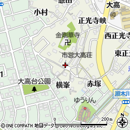 愛知県名古屋市緑区大高町北横峯49周辺の地図