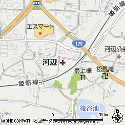 岡山県津山市河辺1253周辺の地図