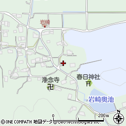 兵庫県丹波篠山市岩崎649周辺の地図