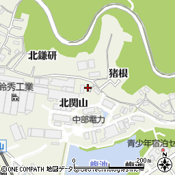 愛知県名古屋市緑区大高町（北関山）周辺の地図