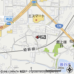 岡山県津山市河辺1221周辺の地図