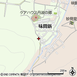 兵庫県丹波篠山市味間南12周辺の地図
