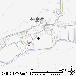 京都府亀岡市東本梅町大内垣尻周辺の地図