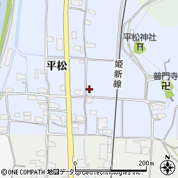 岡山県真庭市平松130周辺の地図