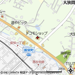 ドコモショップ前後店周辺の地図